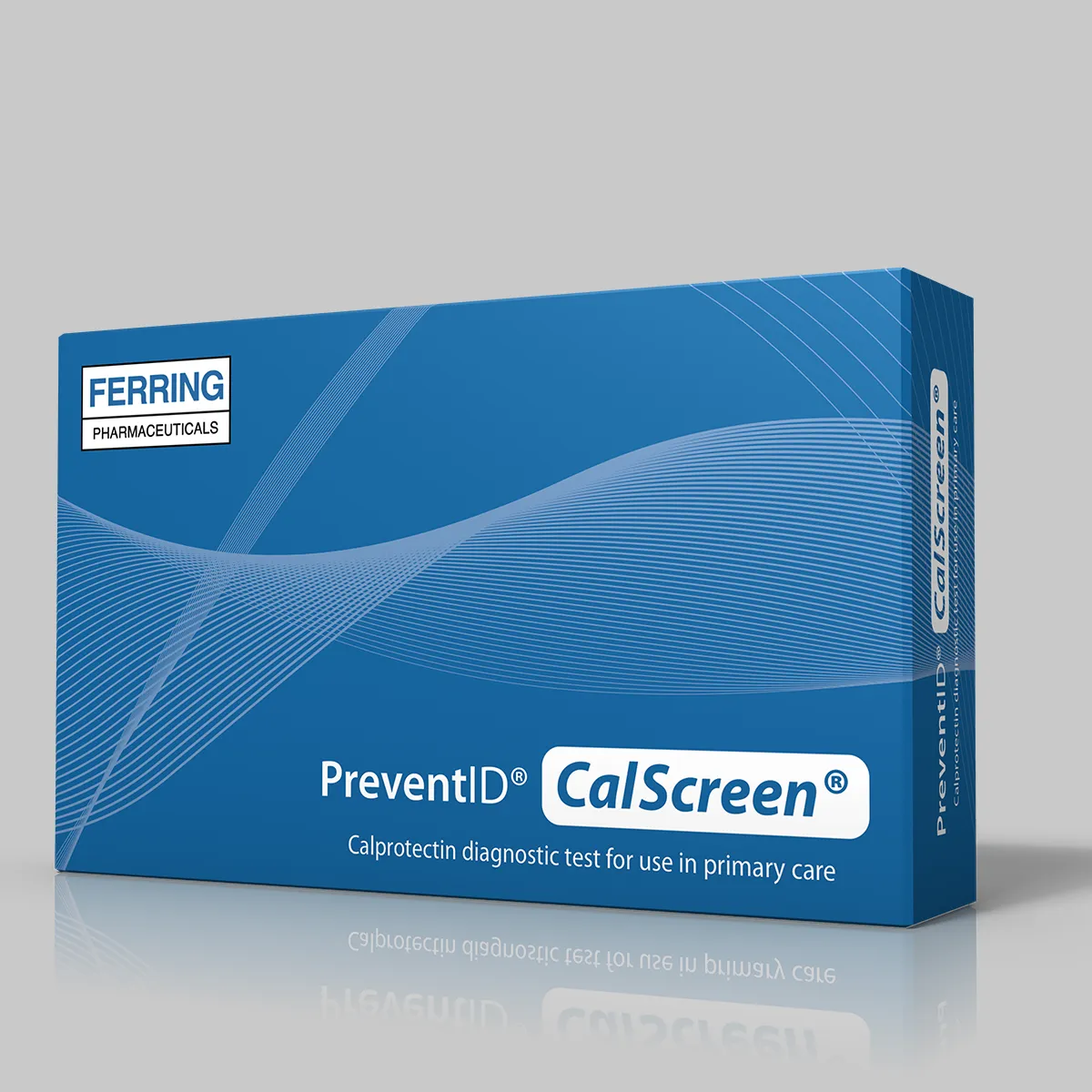 Calscreen packaging for Ferring